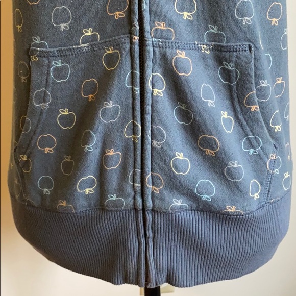 Aeropostale Short Sleeve Zip Up Hoodie - Picture 5 of 8